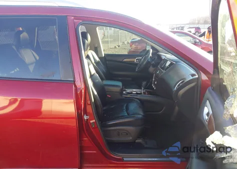 2019 Nissan Pathfinder Platinum из США, поврежденный, VIN 5N1DR2MN1KC638022